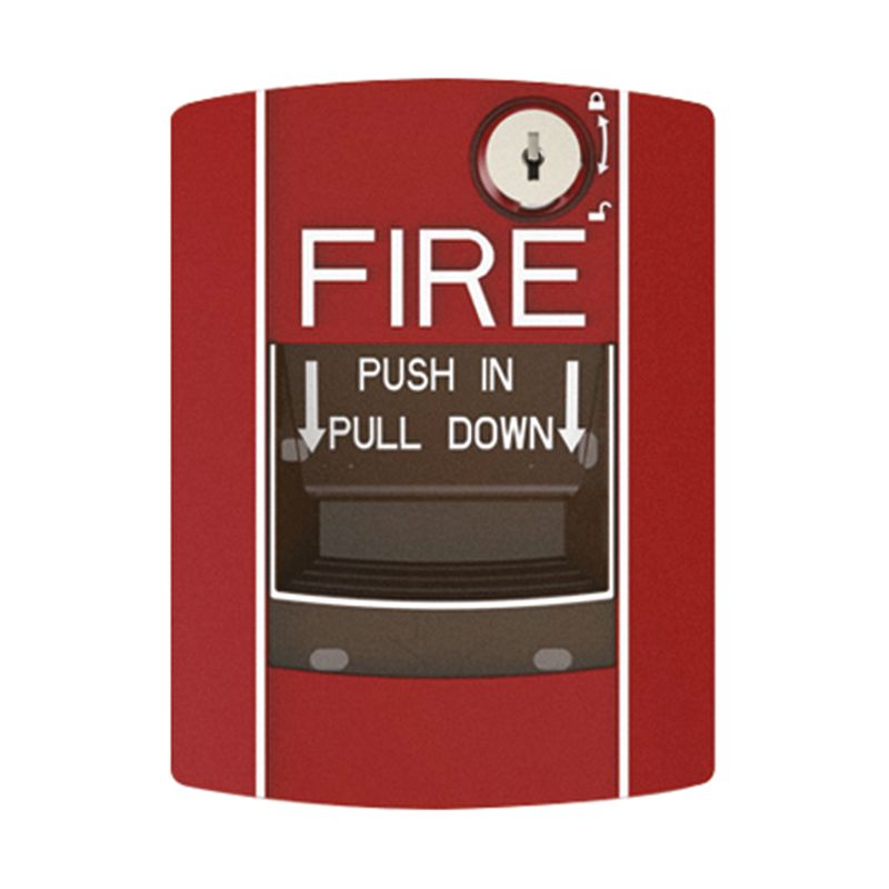 Intelligent Adresli Yangın Alarm Butonu FF CP701