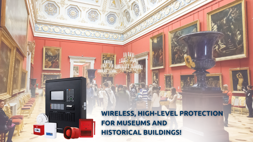 Finder 200/500 Series | Wireless Addressable Fire Alarm System FF FCP500-W