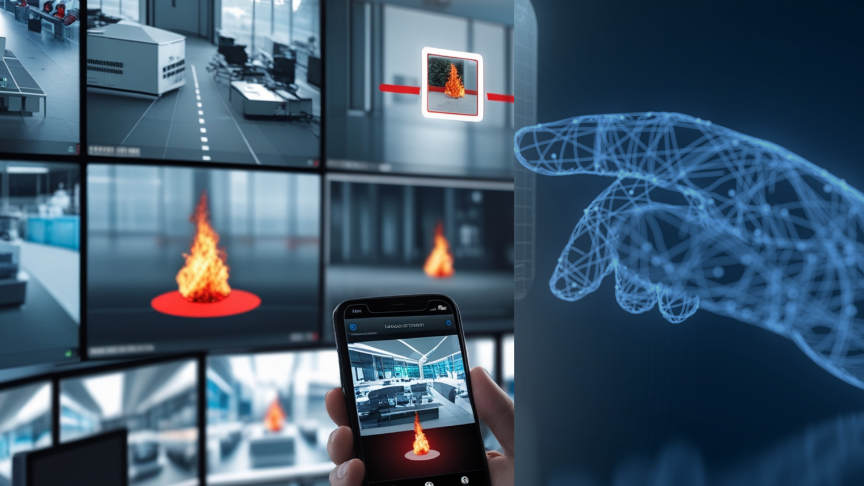 Finder FF SAF801 – Smart Artificial Intelligence Fire Detection 