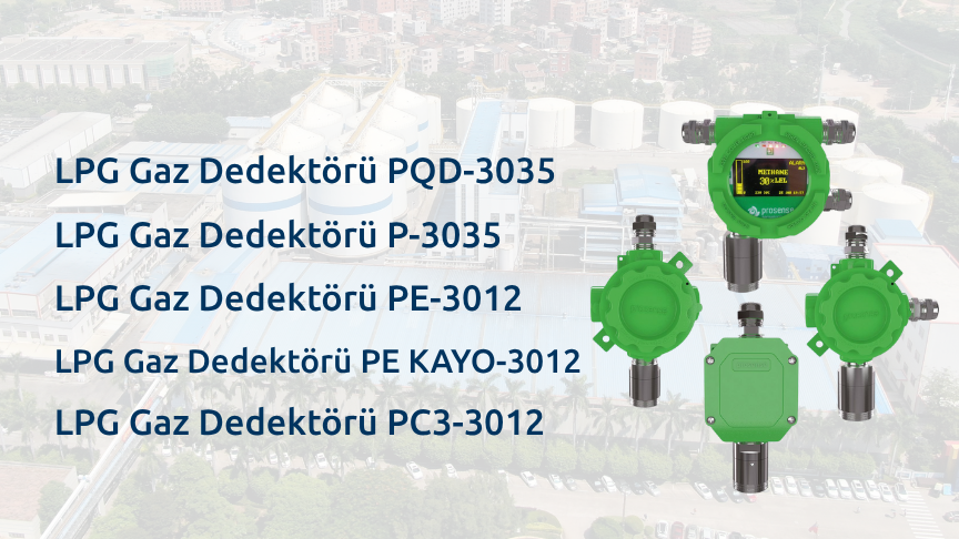 Finder LPG Gaz Dedektörü PQD-3035/P-3035/PE-3012/PE KAYO-3012/PC3-3012  