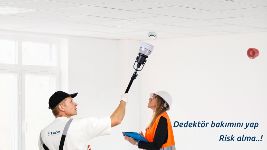 Finder 100 Serisi I FF SMOKE-T Duman ve Isı Dedektörü Test Cihazı