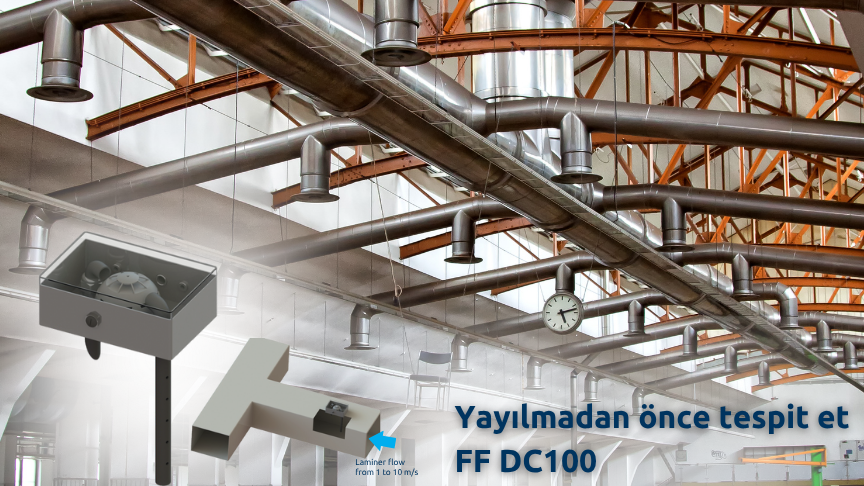 Finder 100 Serisi I Hava Kanalı Dedektör Muhafazası FF DC100