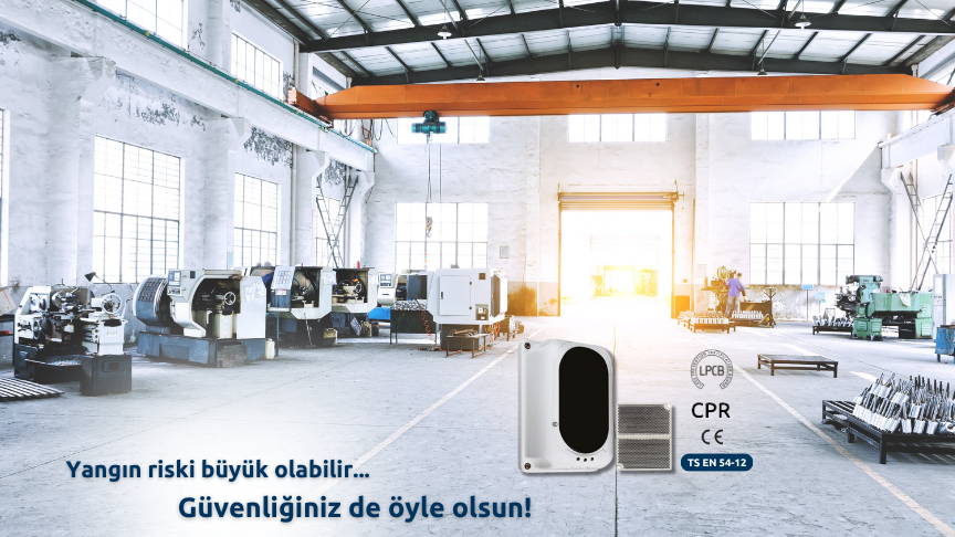 Finder 100 Serisi I Konvansiyonel Işın Tipi Duman Dedektörü TX 7130